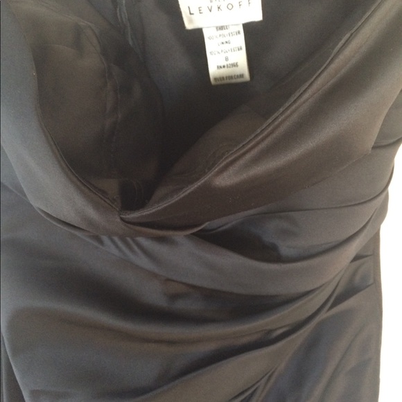 Strapless gown black - Picture 6 of 7